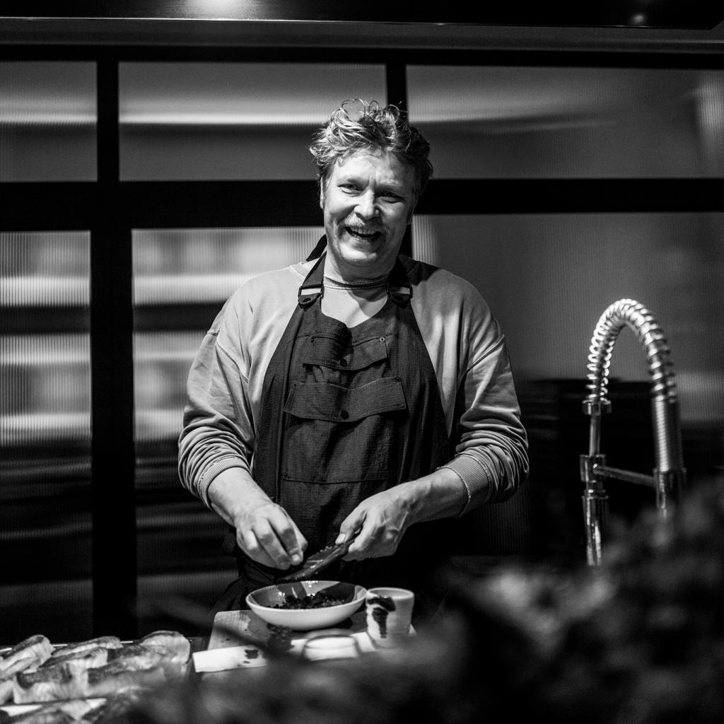 Funghi pop up dinner Sami Tallberg x Martin Bergström at Koski & Syvärinen Studios