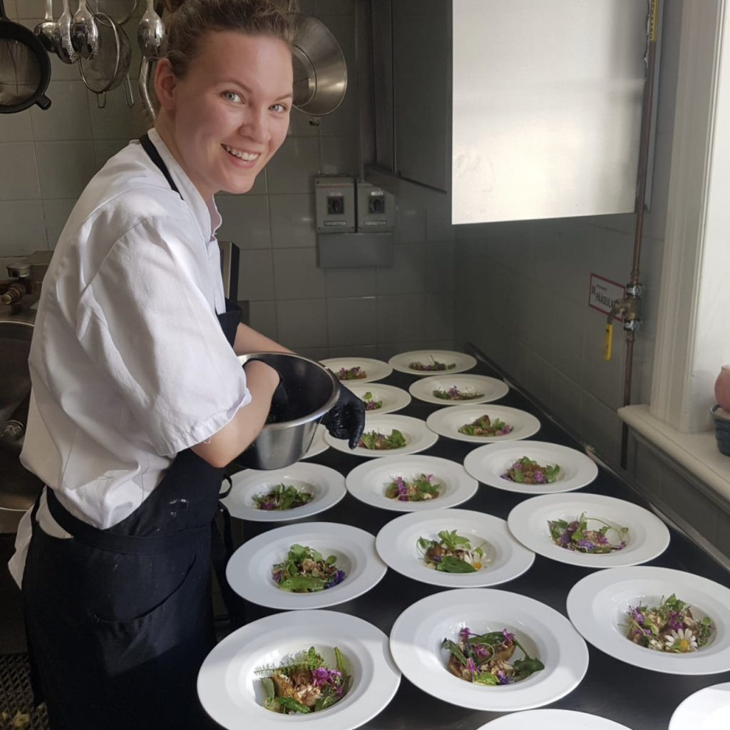 Sami Tallberg x Punkaharju Hotel restaurant staff