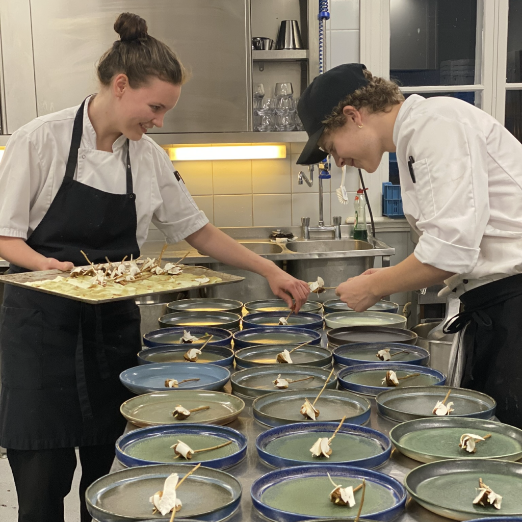 Sami Tallberg x Punkaharju Hotel restaurant staff