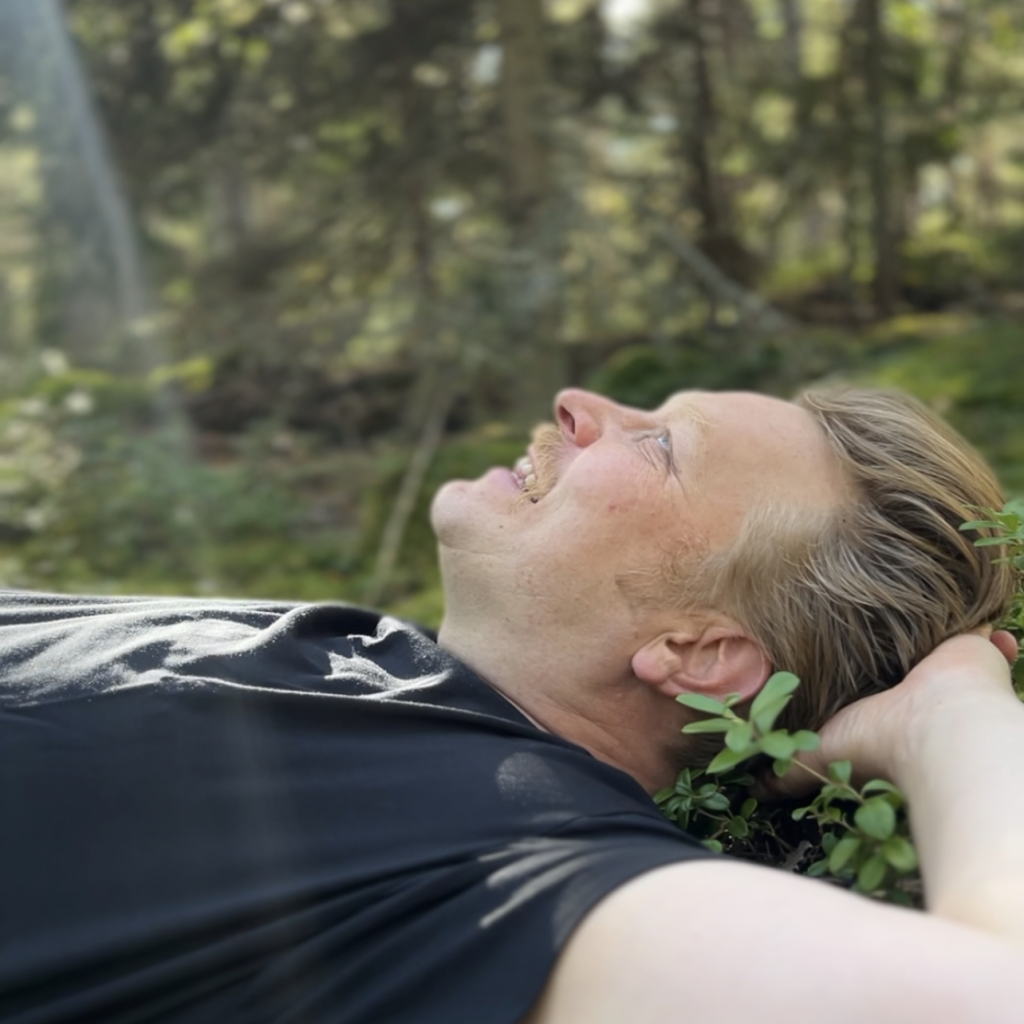 Sami Tallberg foraging in Finland